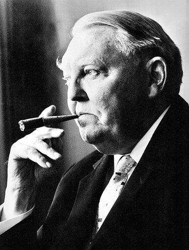 Ludwig Erhardt (1897–1977) gilt als Vater des BRD-Wirtschaftswun...