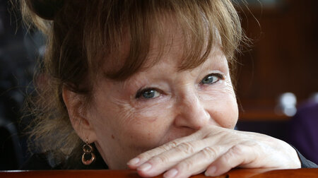 Angelica Domröse im Mai 2012 in Berlin