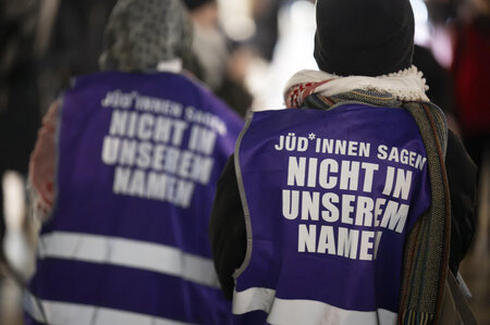 Mitglieder des Vereins »Jüdische Stimme« in Frankfurt am Main (2...