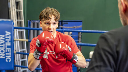 Voll im Fokus: Boxjuwel Darian Strehse in der letzten Vorbereitu... Voll im Fokus: Boxjuwel Darian Strehse in der letzten Vorbereitu...