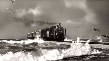 Nein, das ist nicht die Bagdadbahn: Dampflock auf Sylt