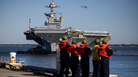 Große Pötte tragen enorme Feuerkraft: Die US-Marine will sich we... Große Pötte tragen enorme Feuerkraft: Die US-Marine will sich we...