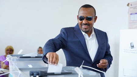 Weiß schon, dass er gewinnt: Abiy Ahmed inszeniert am 1. Juni de...