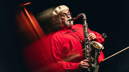 Der Chef im Planschbecken: Joe Lovano