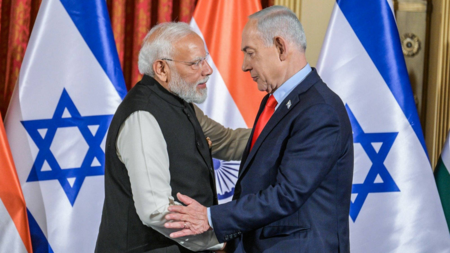 Mit seiner Anbiederung an Israel kann Modi weder in Indien noch ... Mit seiner Anbiederung an Israel kann Modi weder in Indien noch ...