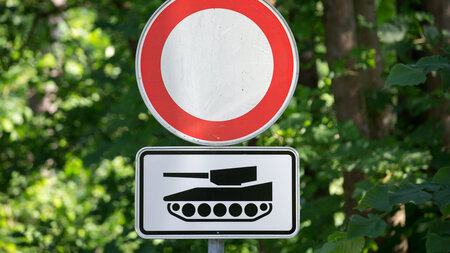 Durchfahrt verboten, mit einer Ausnahme (Augustdorf, 29.5.2026)