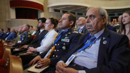 Aufnahme vom Kongress in Minsk