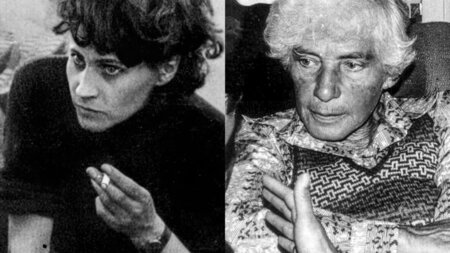 Goldy Parin-Matthèy (1911–1997, l.) und Marie Langer (1910–1987)