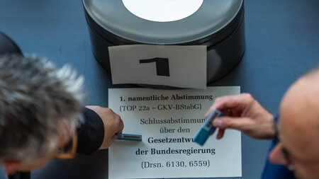 Sie hatten die Wahl – und die Mehrheit der Bundestagsabgeordnete...