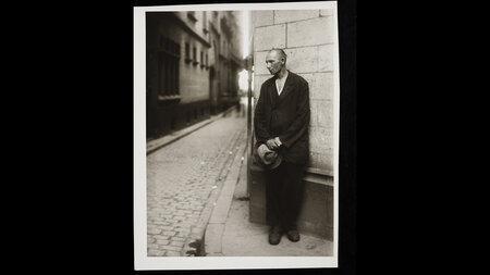August Sander: Arbeitslos. Köln 1928, Silbergelatine-Abzug