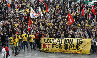 Bildungsprotest im November in Köln
