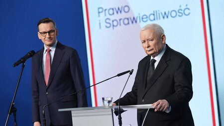 Richtungsstreit in der PiS: Soll man lieber am rechten Rand oder... Richtungsstreit in der PiS: Soll man lieber am rechten Rand oder...