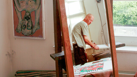 Thomas J. Richter (1955–2026) im Atelier