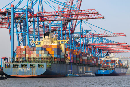 Ein höherer Einstieg beim Containerterminal Tollerort durch Cosc...