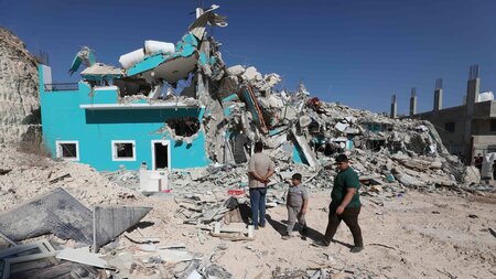 Machwerk israelischer Besatzer: Zerstörung von Wohnraum in der W...