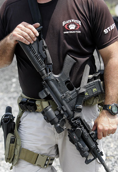 Ein Blackwater-Söldner sollte nach Presseberichten im CIA-Auftra...