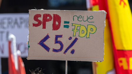 Dieses Schicksal will die hessische SPD-Basis für ihre Partei no...