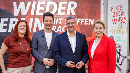 Auf Linie: Die Berliner SPD im Wahlkampf (11.3.2026) Auf Linie: Die Berliner SPD im Wahlkampf (11.3.2026)