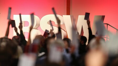 Das BSW rutscht in den Umfragen unter fünf Prozent – der Krawall... Das BSW rutscht in den Umfragen unter fünf Prozent – der Krawall...