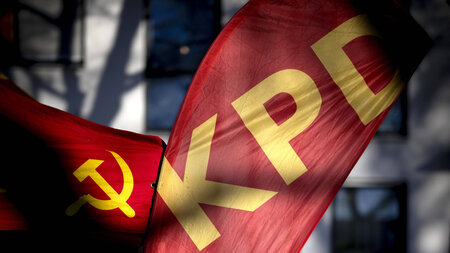 Es gibt sie wieder: Die Kommunistische Partei Deutschlands darf ...