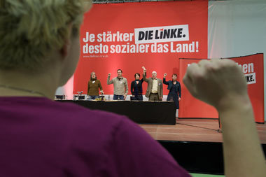 »Die Linkspartei hat eine stürmische Entwicklung hinter sich.« L... »Die Linkspartei hat eine stürmische Entwicklung hinter sich.« L...