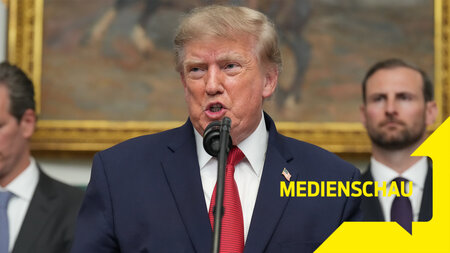 Trumps Rhetorik steht zunehmend im Widerspruch zu einer immer un...