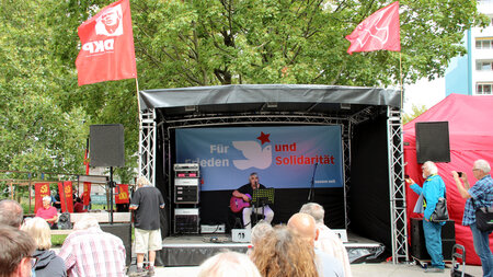 Gutes Wetter, politische Musik: Impression aus dem Jahr 2024