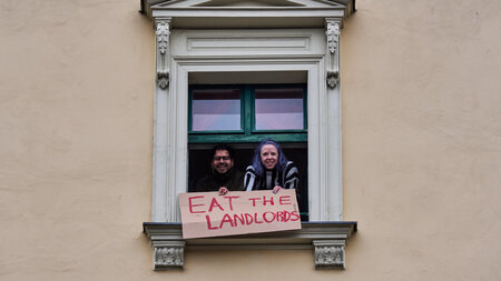 Wenn die Miete bezahlt ist und der Kühlschrank daher leer bleibt...