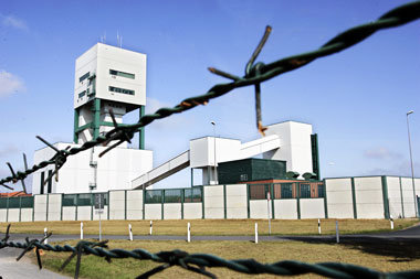 Das »Erkundungsbergwerk« Gorleben in Niedersachsen, September 20...