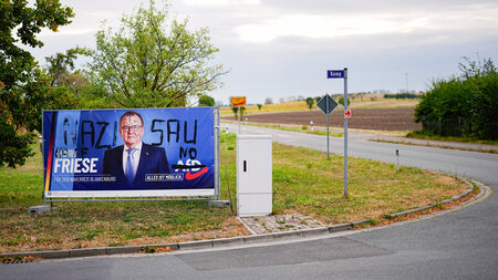 Wahlkampf in Sachsen-Anhalt: Nur weil die AfD unwählbar ist, wir... Wahlkampf in Sachsen-Anhalt: Nur weil die AfD unwählbar ist, wir...