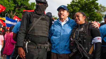 Ortega denkt nicht daran, aufzuhören (Masaya, 14.7.2018) Ortega denkt nicht daran, aufzuhören (Masaya, 14.7.2018)