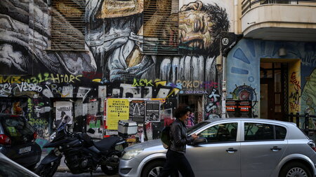 Straßenkunst in Exarchia