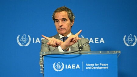 IAEA-Generaldirektor Raffael Grossi in Wien (8.6.2026) IAEA-Generaldirektor Raffael Grossi in Wien (8.6.2026)