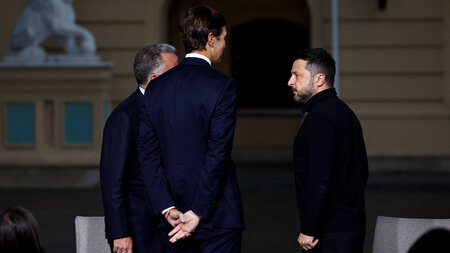 Wolodimir Selenskij mit dem US-Sondergesandten Steve Witkoff und... Wolodimir Selenskij mit dem US-Sondergesandten Steve Witkoff und...