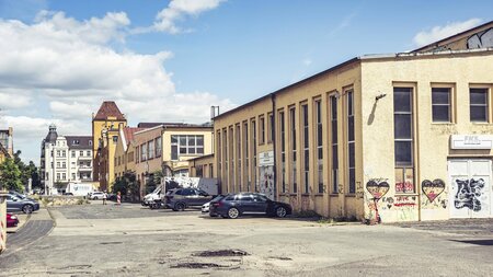 In Berlin-Oberschöneweide stehen drei Jahrzehnte nach der Schlie... In Berlin-Oberschöneweide stehen drei Jahrzehnte nach der Schlie...