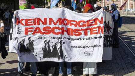 Antifaschistische Demonstration in Mageburg am 6. September 2026 Antifaschistische Demonstration in Mageburg am 6. September 2026