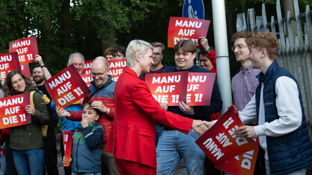 Landete auf der 2: Manuela Schwesig (Schwerin, 16.9.2026)