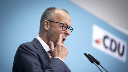 Ganz nachdenklich auf einmal: Friedrich Merz