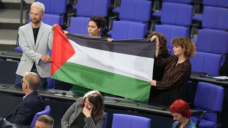 Zunehmend unter Druck: Palästina-Solidarität in der Partei Die L...