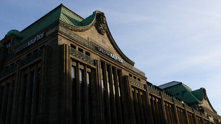 Pompös: Ein Konsumtempel von Galeria (Düsseldorf)