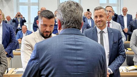 Konstituierende Sitzung des Landtags: Tobias Rausch bekommt als ...
