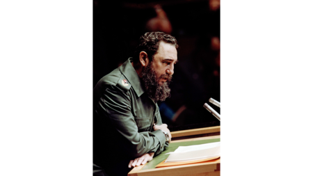 Fidel Castro sprach am 26. September 1960 rund viereinhalb Stund... Fidel Castro sprach am 26. September 1960 rund viereinhalb Stund...