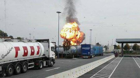 Schwere Explosion bei BASF in Ludwigshafen am 17. Oktober 2016. ...