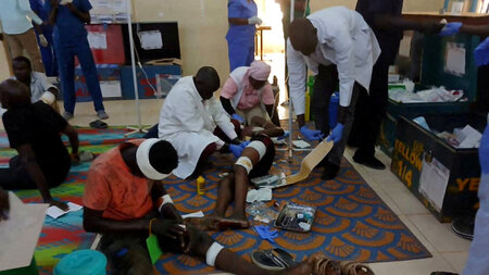 Mit dem Leben davongekommen: Überlebende des Angriffs in Abyei w... Mit dem Leben davongekommen: Überlebende des Angriffs in Abyei w...