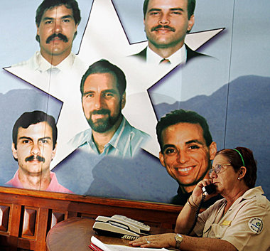 Seit acht Jahren unschuldig im US-Knast – die »Cuban Five«, hier...