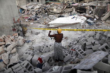 Seit dem Erdbeben vom 12. Januar wurden in Haiti rund 130 Versch... Seit dem Erdbeben vom 12. Januar wurden in Haiti rund 130 Versch...