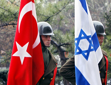 Türkische Ehrengarde in Ankara (anläßlich einer Zusammenkunft de...