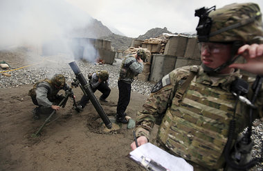 Feuer frei auf vermeintliche Aufständische: US-Basis im afghanis...