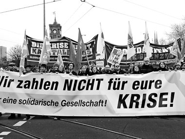 Wer zahlt für die Krise? Klassische Fragestellung für einen Gene...