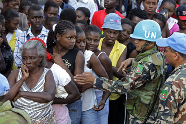 In Haiti wächst die Kritik an der ausländischen Truppenpräsenz. ...
